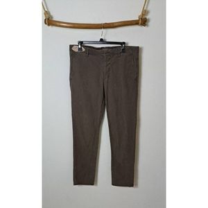 Incotex Chino Pants Brown Cotton Stretch Comfort Slim Fit Slowear Size 3…